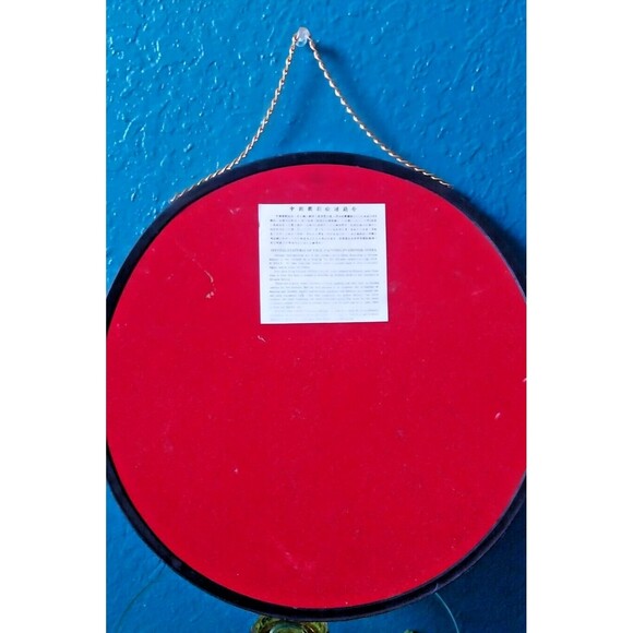 Vintage Chinese Opera Mini Masks In Bubble Frame Wall Art - Picture 6 of 7